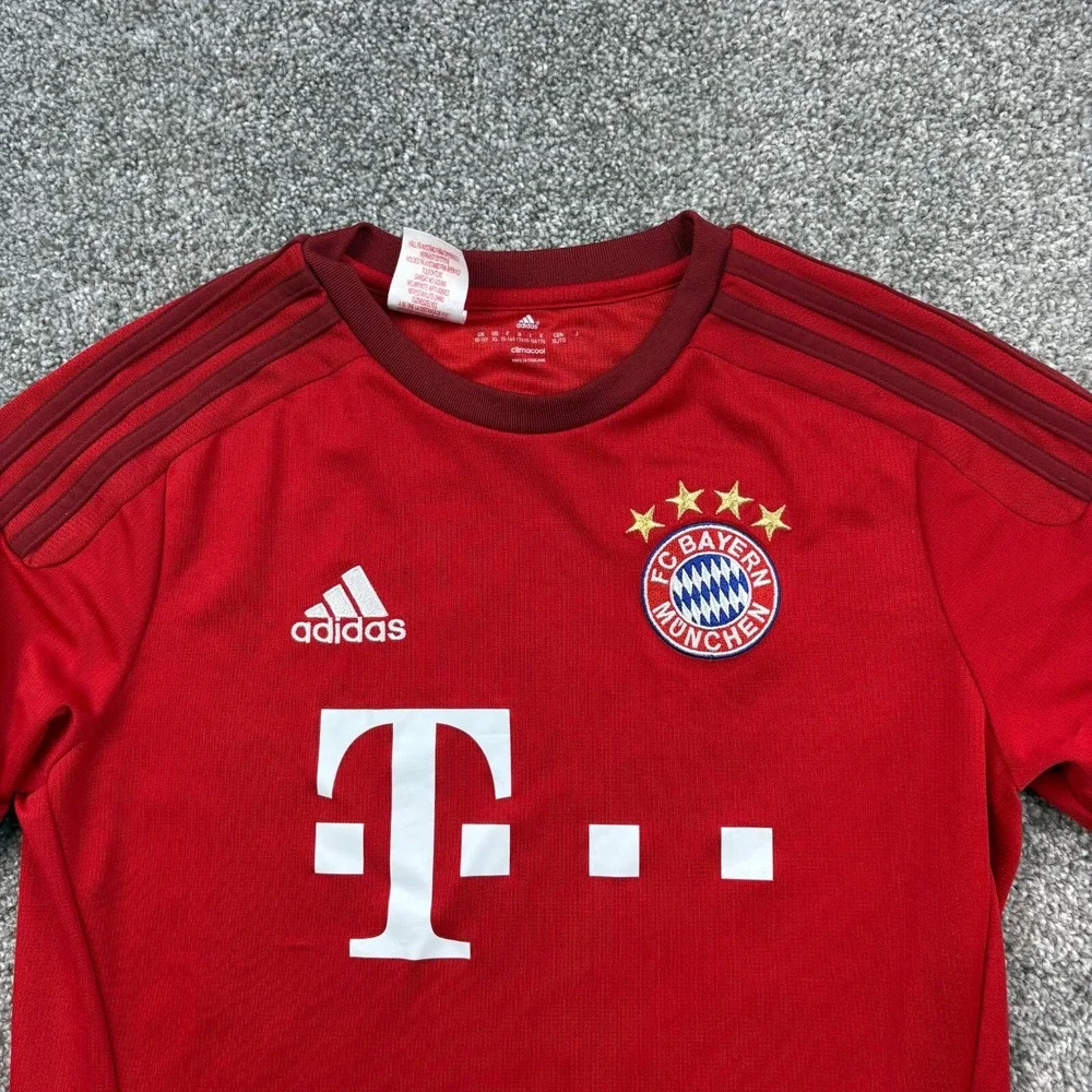 Adidas Bayern Munich Shirt Jersey Youth‎ XL Red 2015-2016 Climacool